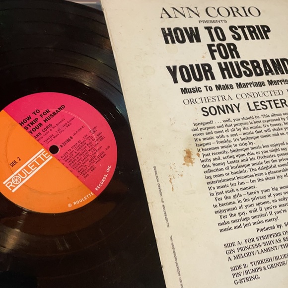 HowTo STRIPFORYOURHUSBANDVintageVinyl 1962 good conversation goodcondition Rare - Picture 7 of 16